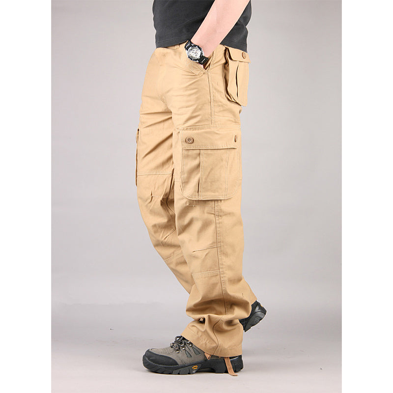 Multi-Pocket Outdoor Loose Overalls