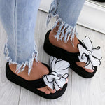 Casual Thick Non-slip Bow Slippers
