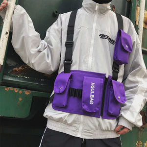 Casual Tactical Multi-pocket Chest Bag Crossbody Bag