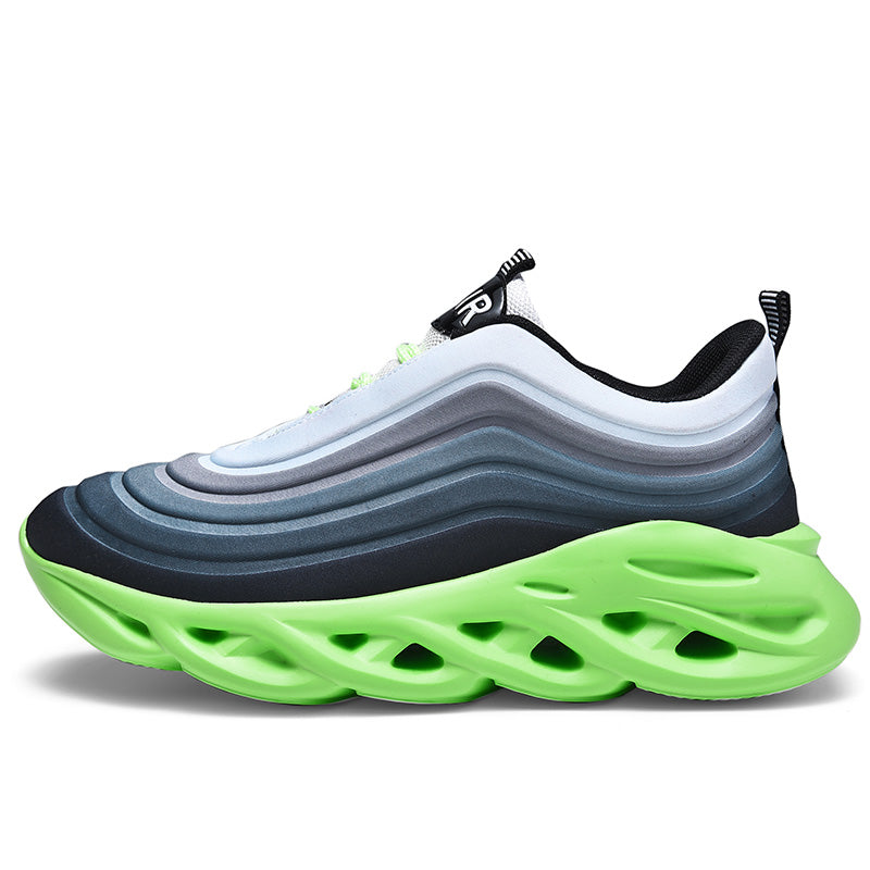 Wave Design Sneakers