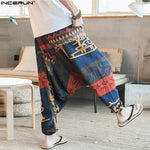 New Hip Hop Baggy Cotton Linen Harem Pants