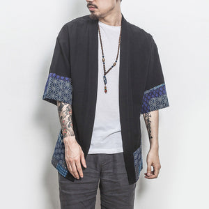 Streetwear Kimono Shirt Coat