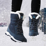 Women Waterproof Snow Boots
