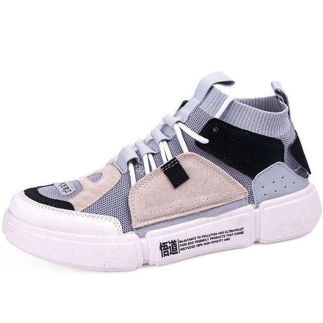 2019 New Breathable Casual Platform Couple Unisex Sock Shoes Sneakers