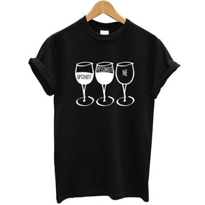 New Fashion Goblet Printed Women T Shirt