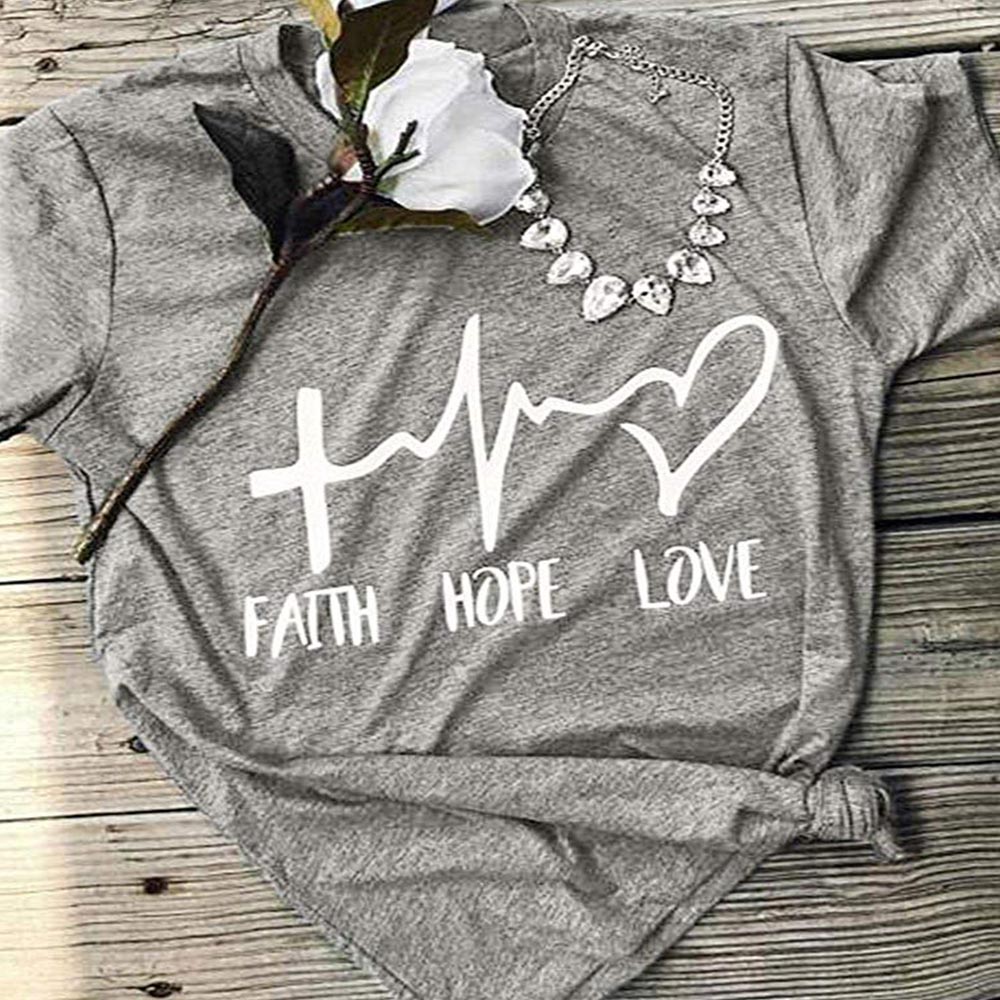 Summer Short Sleeve Faith T Shirt